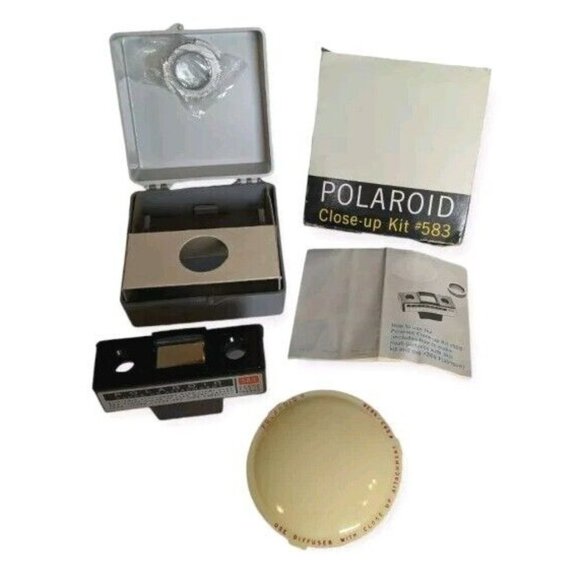 Polaroid Close Up Kit #583 Attachment For Color Pack Cameras Accessory Lens Vtg - Picture 1 of 14
